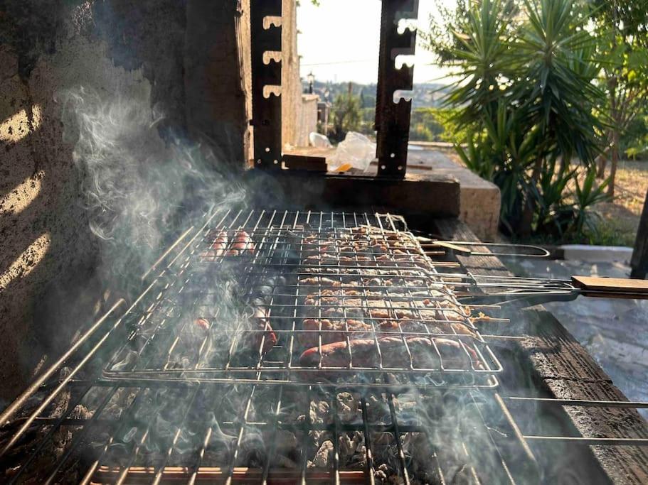 Yourlittlemiracle-Panoramicview+Firepit+Garden+Bbq Argalasti Exterior foto